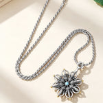 Buddha Stones Copper Lotus New Beginning Pendant Necklace