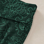 Buddha Stones Cotton Linen Mandala Pattern Women's Elastic Waist Wide Leg Pants With Pockets
