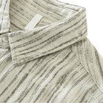 Buddha Stones Summer Casual Minimalist Button-Up Striped Men's Short Sleeve Shirts With Decorative Pocket