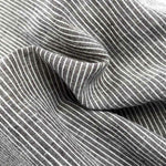 Buddha Stones Summer Half Button Fine Striped Men's Short Sleeve Shirts