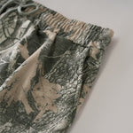 Buddha Stones Summer Casual Drawstring Abstract Maple Leaf Women's Shorts With Pocket