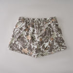 Buddha Stones Summer Casual Drawstring Abstract Maple Leaf Women's Shorts With Pocket
