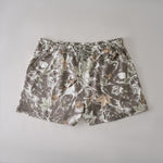 Buddha Stones Summer Casual Drawstring Abstract Maple Leaf Women's Shorts With Pocket