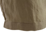 Buddha Stones Summer Casual Classic Zipper Button Solid Bermuda Shorts Men's With Pockets