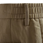 Buddha Stones Summer Casual Classic Zipper Button Solid Bermuda Shorts Men's With Pockets