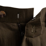 Buddha Stones Summer Casual Classic Zipper Button Solid Bermuda Shorts Men's With Pockets