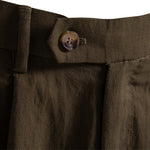 Buddha Stones Summer Casual Classic Zipper Button Solid Bermuda Shorts Men's With Pockets