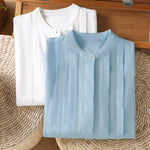 Buddha Stones Summer Casual Pintuck Front Solid Women's Sleeveless Shirts