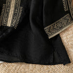 Buddha Stones Summer Boho Casual Embroidery Geometric Women's Short Sleeve T-Shirts