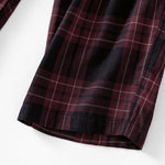 Buddha Stones Spring Casual Drawstring Plaid Pattern Elastic Waist Cropped Women's Harem Pants With Pockets