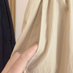Buddha Stones Spring Summer Casual Drawstring Solid Cropped Women's Wide Leg Pants With Pockets