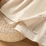 Buddha Stones Summer Tang Style Casual Mandarin Collar Button-Up Solid Patch Pocket Women's Sleeveless Shirts Tank Top