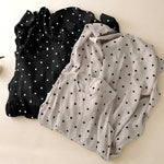 Buddha Stones Summer Vintage Drawstring Polka Dot Women's Summer Sleeveless Dress