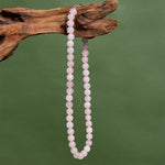 FREE Today: Loving Energy and Peace Natural Rose Quartz Bead Necklace