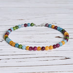 Buddha Stones Natural Tourmaline Bead Wisdom Necklace