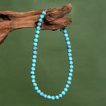 Buddha Stones Natural Turquoise Bead Strength Necklace