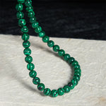 Buddha Stones Natural Malachite Bead Purity Necklace
