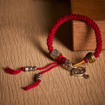 Buddha Stones Fu Character Swastika Om Mani Padme Hum Braided Rope Luck Bracelet