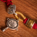 Buddha Stones Fu Character Swastika Om Mani Padme Hum Braided Rope Luck Bracelet