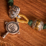 Buddha Stones Fu Character Swastika Om Mani Padme Hum Braided Rope Luck Bracelet