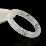 Buddha Stones Natural Clear Quartz Healing Bracelet Bangle