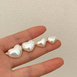 Buddha Stones Retro Heart Shape Design Loyalty Earrings