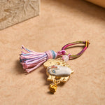 FREE Today: Healing and Luck Song Brocade Handmade Chinese Zodiac Tassel Keychain
