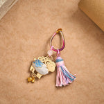 FREE Today: Healing and Luck Song Brocade Handmade Chinese Zodiac Tassel Keychain