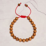 Buddha Stones Sandalwood grounding Tibetan Sandalwood Beads Wrist Mala
