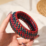 Buddha Stones Natural Rattan Protection Hand-Woven Boho Wide Bracelet Bangle