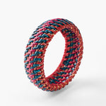 Buddha Stones Natural Rattan Protection Hand-Woven Boho Wide Bracelet Bangle
