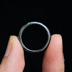 Buddha Stones Natural Hematite Support Powerful Ring
