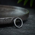 Buddha Stones Natural Hematite Support Powerful Ring