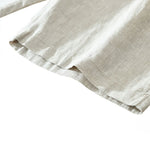 Buddha Stones Summer Casual Minimalist Drawstring Zipper Design Solid Linen Men's Shorts With Pockets