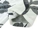 Buddha Stones Summer Casual Button-Up Floral Men's Shirts With Patch Pocket