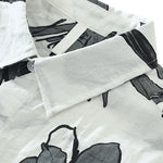 Buddha Stones Summer Casual Button-Up Floral Men's Shirts With Patch Pocket