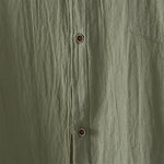 Buddha Stones Summer Casual Minimalist Button-Up Solid Men's Sleeveless Shirts
