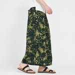 Buddha Stones Summer Boho Casual Drawstring Abstract Cropped Pants Men's Straight Leg Pants With Pocket