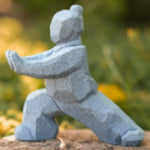 Buddha Stones Resin Yin Yang Balance Tai Chi Figure Mindful Living Decor