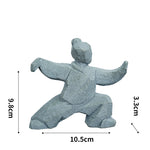 Buddha Stones Resin Yin Yang Balance Tai Chi Figure Mindful Living Decor