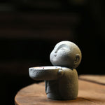 Buddha Stones Resin Buddha Serenity Candle Holder Statue Decor Without Candle