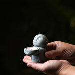 Buddha Stones Resin Buddha Serenity Candle Holder Statue Decor Without Candle