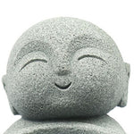 Buddha Stones Resin Buddha Serenity Candle Holder Statue Decor Without Candle