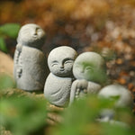 Buddha Stones Resin Small Prayer Ksitigarbha Buddha Compassion Meditation Statue
