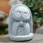 Buddha Stones Resin Small Prayer Ksitigarbha Buddha Compassion Meditation Statue