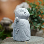Buddha Stones Resin Small Prayer Ksitigarbha Buddha Compassion Meditation Statue