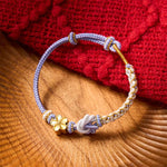 Buddha Stones Mandala Braided Rope Confidence Bracelet