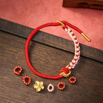Buddha Stones Braided Rope Knot Adjustable Bracelet