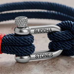 FREE Today: Balance and Calm Titanium Steel Shackle Bracelet