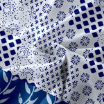 Buddha Stones Summer Casual Geometric Vine Pattern Women's Summer Sleeveless Midi Dress With Pockets